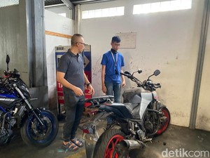 Kondisi Motor Sultan Usai Kecelakaan Kabel Menjuntai: Teronggok dan Berdebu