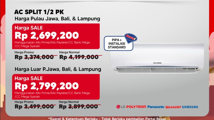 AC di Transmart Full Day Sale