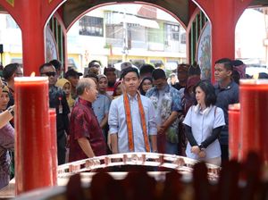 Gibran Puji Singkawang Kota Percontohan Kerukunan-Toleransi Beragama