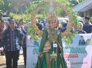 Meriahnya Karnaval Budaya Koltim, Ada Tarian Kuda Lumping
