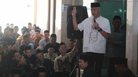 Ini merupakan kunjungan pertama Ganjar usai purna tugas.