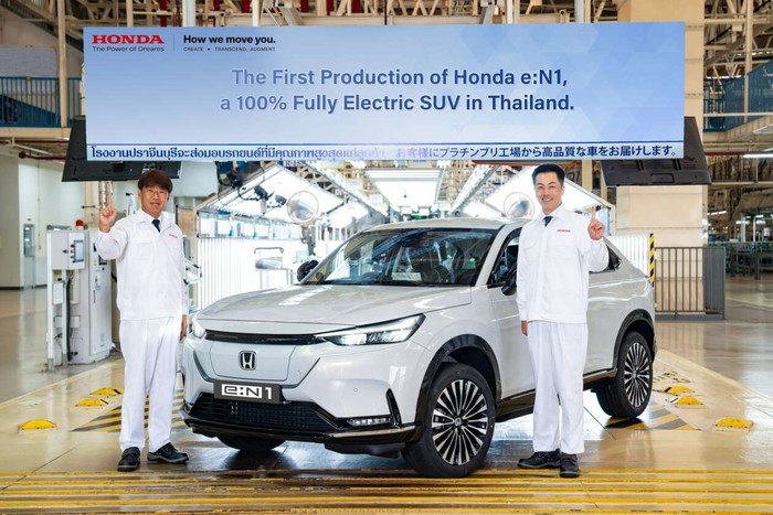 Honda e:N1 (HR-V lisrik) mulai diproduksi di Thailand
