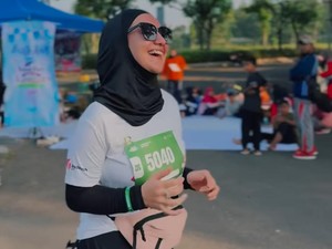 Irish Bella Diam soal Ammar Zoni, Pilih Healing Ikut Lari Maraton