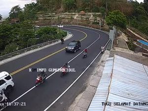 Update Kondisi Lalu Lintas Jalan Wonosari Sore Ini