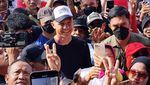 Keseruan Senam Bareng Ribuan Relawan Laju Indonesia di Karawang