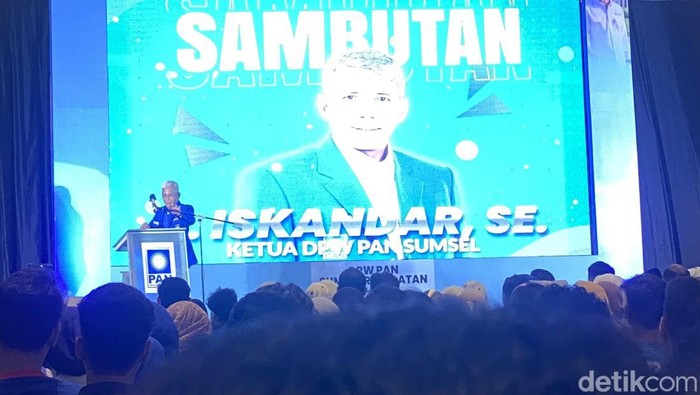 Ketua DPW PAN Sumsel Iskandar