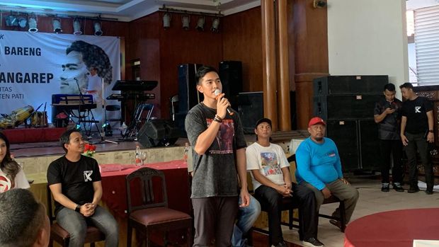 Ketum PSI Kaesang Pangarep di Pati