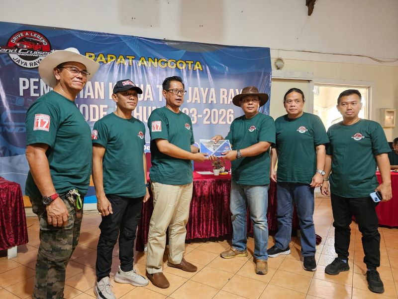 Komunitas Toyota Land Cruiser Indonesia Chapter 17 punya ketua baru
