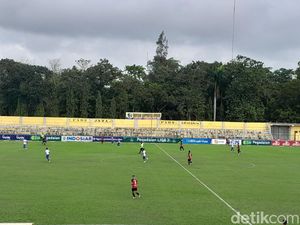Sada Sumut Vs PSPS Riau Berakhir Imbang 1-1