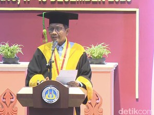 Mahfud: 84 Persen Koruptor di Indonesia Lulusan Perguruan Tinggi