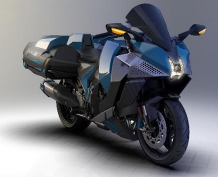 Motor hidrogen Kawasaki