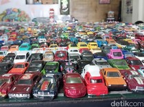 Keseruan Penghobi Diecast di Malang Pamerkan 2.512 Miniatur Mobil