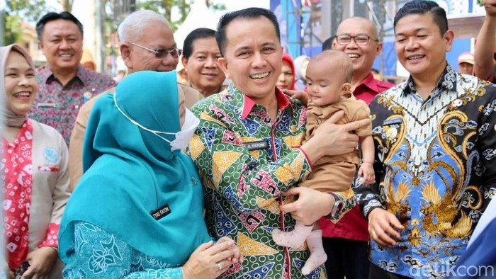 Pj Gubernur Sumsel Agus Fatoni menargetkan angka stunting di Sumsel di bawah nasional