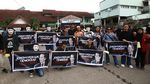 Ribuan Mahasiswa Gelar Aksi Mimbar Demokrasi di Makassar
