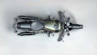 Dengan desain modular, Shotgun 650 bisa disesuaikan dengan satu tempat duduk atau dua tempat duduk dalam hitungan menit. Foto: Royal Enfield