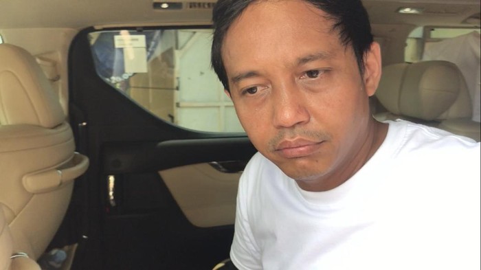 Sekjen PSI Raja Juli Antoni usai mendampingi Kaesang Pangarep blusukan di Pelabuhan Perikanan Tasikagung, Rembang, Minggu (17/12/2023).