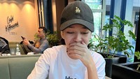 Ini adalah momen Susan Sameh saat di Cafe Kitsune. Ia memesan berbagai menu mulai dari kopi, croissant hingga sandwich. Foto: Instagram @susahsameeh