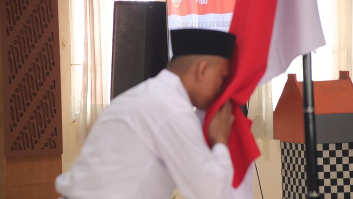 21 Narapidana terorisme di Lapas Kelas I Cipinang berikrar kembali kepada NKRI.