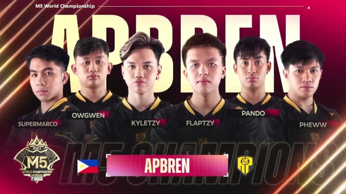 Kejuaraan dunia Mobile Legends, M5 World Championship, telah berakhir. Tim tuan rumah, AP Bren, keluar sebagai juaranya setelah mengalahkan Onic Esports 4-3.