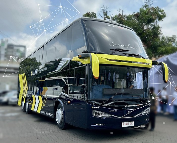 Damri memperkenalkan layanan bus tingkat terbaru