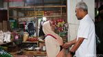 Momen Ganjar Sapa Pedagang Pasar Induk Wonosobo