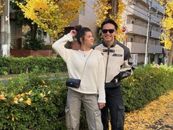 7 Foto Jefri Nichol Liburan Bareng Maria Theodore ke Jepang, Pamer Kemesraan