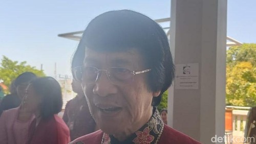 Ketua Umum LPAI Seto Mulyadi saat ditemui di Dharma Negara Alaya, Denpasar, Bali, Senin (18/12/2023).