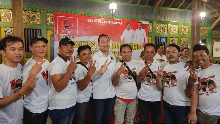 Ketua Projo Jatim Bayu Airlangga
