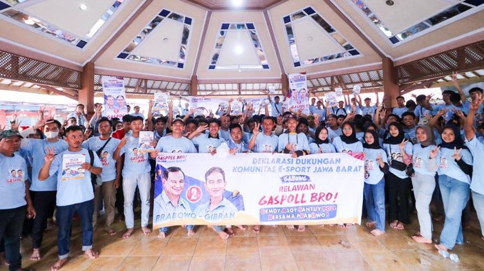 Komunitas e-sport Jabar dukung Prabowo-Gibran