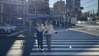 Menjalin hubungan lebih dari tiga tahun lamanya, kini Maria dan Jefri sudah semakin nyaman menunjukkan kemeseraan di depan publik. Terutama saat sedang liburan di Jepang. Foto: Instagram