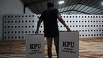 Intip Gudang Logistik Pemilu 2024 di Surabaya