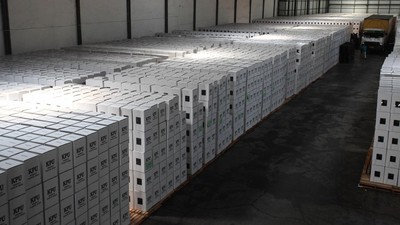 Intip Gudang Logistik Pemilu 2024 di Surabaya