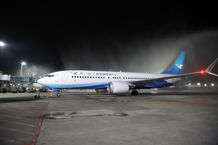 Maskapai Xiamen Air di Bandara Internasional I Gusti Ngurah Rai