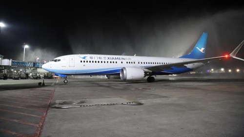 Maskapai Xiamen Air di Bandara Internasional I Gusti Ngurah Rai