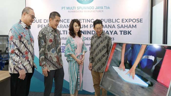 PT Multi Spunindo Jaya Tbk. berencana melakukan penawaran umum perdana saham (IPO). Mereka mematok harga penawaran Rp 250 - Rp 350/saham.
