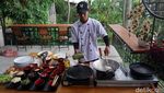 Nikmati Sensasi Nasgor Unik Sambil Berendam Air Panas di Mojokerto
