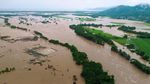 Potret Udara Saat Banjir Menerjang Queensland Australia