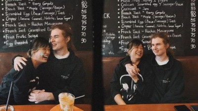 7 Potret Kemesraan Leony Trio Kwek Kwek dan Pacar Bulenya, Disebut Bucin