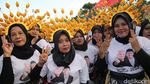 Ragam Aksi Pendukung Ganjar di Magelang, Emak-Emak hingga Replika Banteng