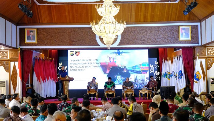 Rapat koordinasi Polda dan Pemprov Jambi terkait Nataru 2024