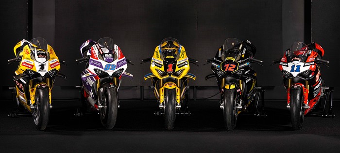 Replika motor Ducati MotoGP dan WSBK