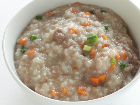 Resep Bubur Daging Sapi dan Sayur