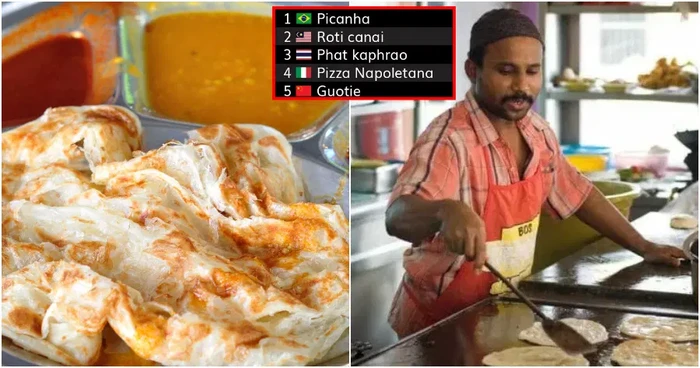 Roti Canai Malaysia Resmi Jadi Juara Dua Makanan Terenak di Dunia