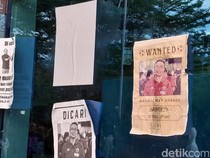 Penampakan Selebaran Wanted Saat Suporter PSM Demo Tunggakan Gaji Pemain