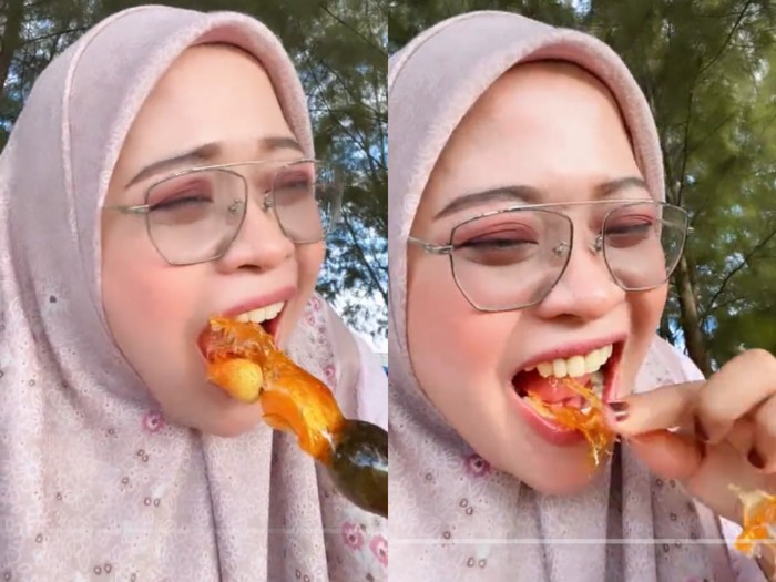 Tanghulu zonk lengket di gigi