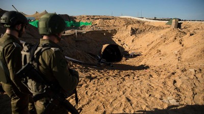 Intip Terowongan Hamas Terbesar di Gaza