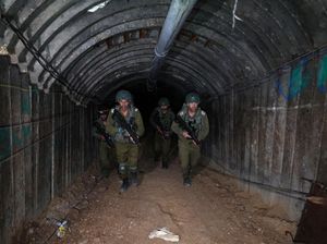 Penampakan Terowongan Hamas Terbesar yang Diungkap Israel, Bisa Muat Mobil!