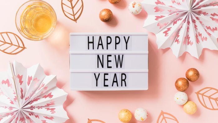 Ucapan Tahun Baru, Happy New Year.