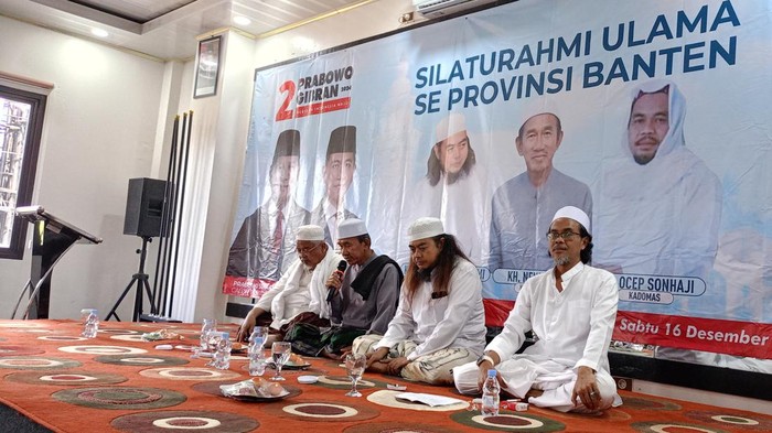 Ulama di Banten Dukung Prabowo-Gibran, Doakan Menang di Pemilu 2024