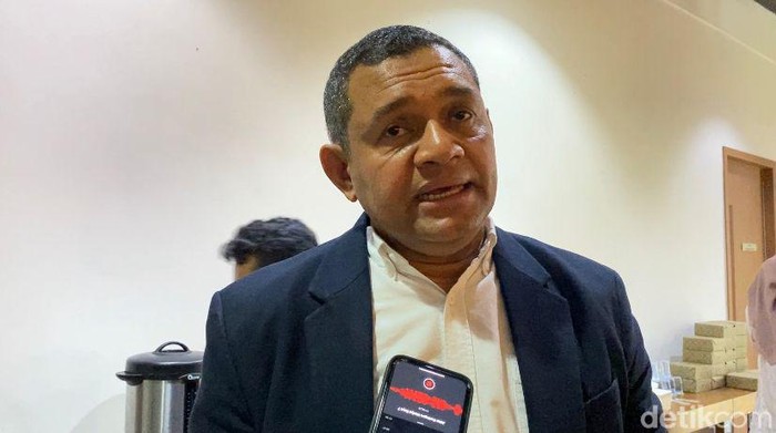 Wakil Komandan Bidang Hukum dan Advokasi TKN Prabowo-Gibran, Fahri Bachmid (Yogi/detikcon).